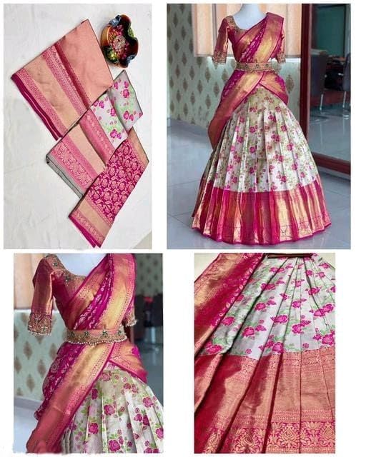 half saree