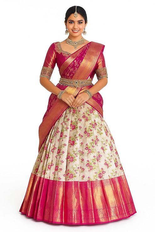 half saree
